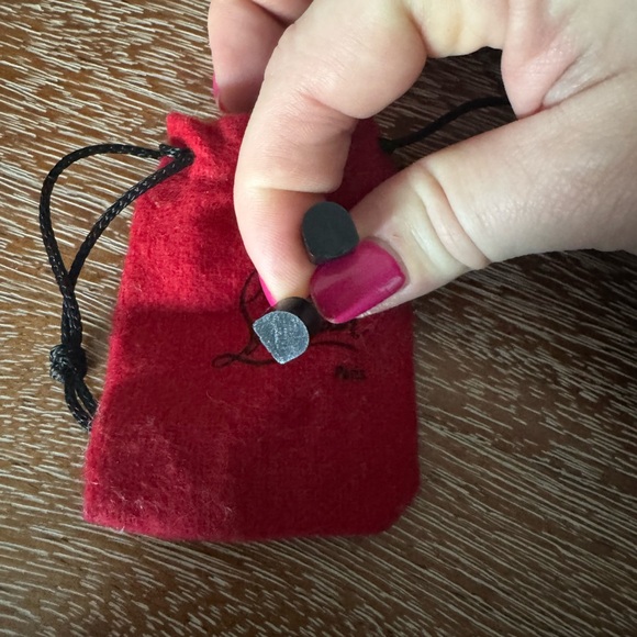 Christian Louboutin Ron Ron 100 Patent Calf - Black size 37.5 - Picture 12 of 12